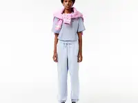 Женская футболка lacoste loose fit из мягкого хлопка, фотография 4