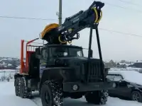 Новые лесовозы Урал 55571,рядные  с манипуляторами в наличии, фотография 2
