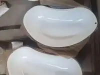 Тазик почкообразный эмалированный