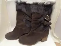 BEARPAW сапоги размер 42 натуральная замша и внутри