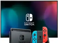 Игровая консоль Nintendo Switch (неоновый красный/неоновый синий), фотография 4