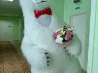 Белый мишка поздравление., фотография 2