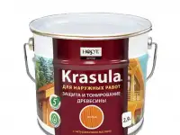 Составы Красула (Норт) для защиты и тонирования древесины в Краснодаре.