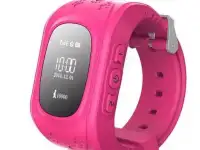 Детские часы маяк KidTracker Q50 (розовые) Ваш ребенок в безопасности! Будьте рядом 24 часа! 