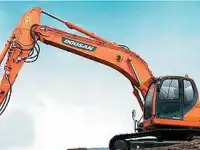 Аренда экскаватора с гидромолотом doosan 250