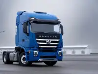 Магистральный седельный тягач HONGYAN Genlion C6P, 4х2, 520 л.с., АКПП с ретардером, пневма, Euro V, фотография 2