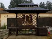 Эксклюзивный мангал, барбекю, с печью под казан., фотография 2