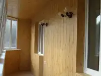Отделка лоджий и балконов вагонкой, фотография 3