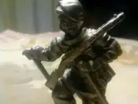 Оловянный солдатик Лыжник РККА