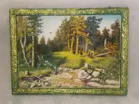 Картина: Медведи на опушке. 50 годы.
