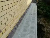 Укладка тротуарной плитки брусчатки, фотография 4