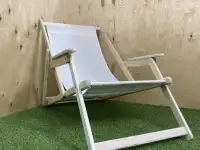 Шезлонг раскладной из дерева для дома и дачи, фотография 5