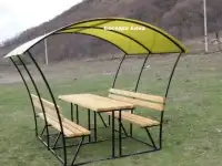 Летняя беседка для дачи, фотография 3