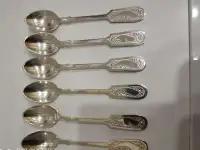 Серебяные ложки СССР чайные 875пробы. 6 шт., фотография 4
