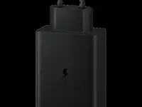 Сетевое зарядное устройство samsung (ep-t6530nbeg) 65w 2xtype-c + usb черное, фотография 2