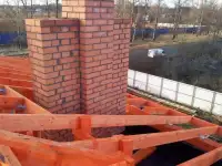 Кровельные работы - межстропильное утепление (пирог)