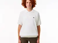 Мужское трикотажное поло lacoste из органического хлопка