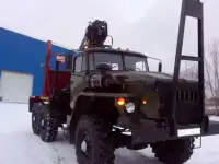 Лесовозный тягач на шасси Урал 4320