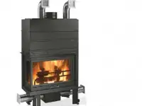 CONFORT TS 65х100 - угловой камин Climacalor, Италия