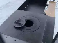 Мангал всесезонный с крышей 