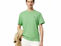 Мужская хлопковая футболка lacoste с коротким рукавом