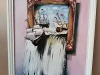 Картина маслом холст 