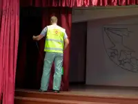 Противопожарная пропитка для тканей,  штор театральных штор