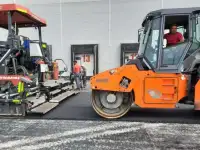 Асфальтирование в Новосибирске и асфальтная крошка