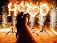 Фейерверк салют холодный фонтан Красноярск, фотография 10