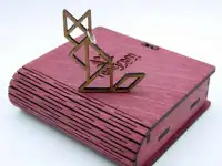 Кулон-подвеска из Красного Дерева 