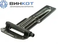 Петля воротная накладная 185 из нержавеющей стали, фотография 3