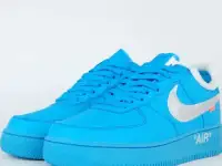 Кроссовки Nike Air Force 1 Low x Off-White MCA Blue, фотография 2