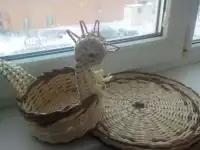 Плетёные изделия ручной работы