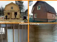 Плотники и кровельщики - работы в загородных домах