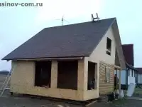 Каркасные дома. Дома из бруса. Пристройки. Кровельные работы., фотография 4