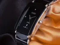 Новые Часы Rado Ceramica Jubile Diamond Black оригинал, фотография 3
