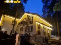 Украшение частных домов к новогодним праздникам  Ростов-на-Дону