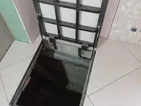 Люк в погреб напольный с подъемниками