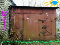Гараж металлический заводской
