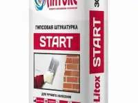 Литокс Старт гипсовая штукатурка ручного нанесения, 30кг