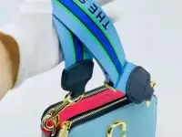 Сумка Marc Jacobs Logo Strap Snapshot French Multi, фотография 2