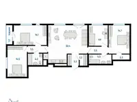 Продается 4-комн. квартира 112.9 м2 в новостройке