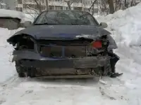После ДТП Chevrolet Lacetti