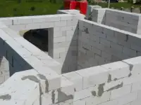 Кладка кирпича, газобетона., фотография 3