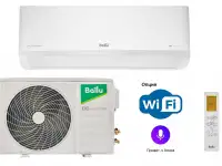 Инверторный настенный кондиционер Ballu Eco Smart BSYI-12HN8V4 Wi-Fi опция, Алиса