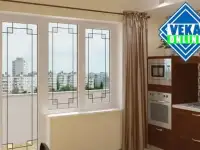 Балконный блок VEKA SoftLine 82 фурнитура REZE