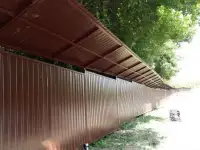 Забор из профнастила, фотография 2