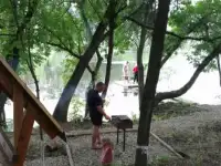 Лов окуня в Динском районе и отдых