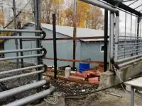 Отопление теплицы пиролизным котлом серии КО, фотография 5