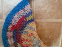Прихватки вязанные половинки, фотография 2